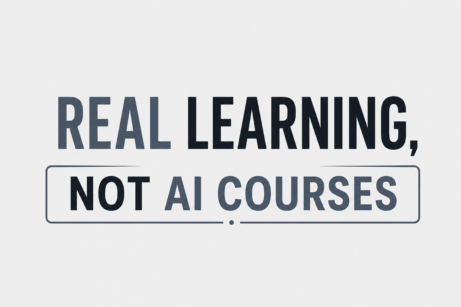 AI Prompting, Real Learning
