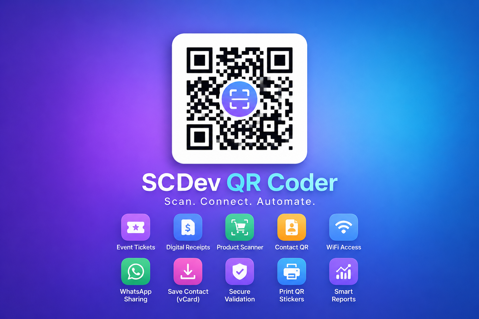 📱 SCDev QR Coder